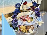 4/5まで【推し色乾杯ドリンク&90分フリーフロー付】推し活アフタヌーンデザート［青］