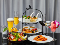 [Evening Afternoon Tea] 9 dishes including seafood and lamb stewed in tomato sauce + 2 hours of all-you-can-drink including champagne (April 1st to May 31st)