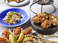 5.6月■牡蠣フルコース(飲み放題付き)■＜牡蠣を贅沢に味わう＞¥7000（税込）