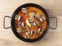 【Menú la Santa María】 ピンチョスや魚介パエリアなど全7皿【スパークリングワインなど2時間飲み放題付き】