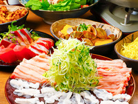 [Spring welcome/farewell party] Special plan featuring Sakura sea bream and Kyoto mochi pork shabu-shabu as main dishes ★ 5,000 yen with all-you-can-drink