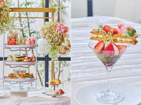 平日『初夏のいちごと抹茶のアフタヌーンティ』＋スペシャリテデザート  ※ティーセレクション