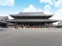 Higashi Honganji Temple Private Area Special Guided Tour with Lunch Plan