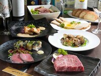 【ホームページ限定!!】【120分飲み放題付】◆鉄板ビストロコース＜金・土曜日以外の1日3組限定の特別割引です!!＞7000円（税込7700円）⇒6500円（税込7150円）