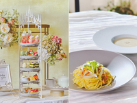 【パスタランチ】初夏のいちごと抹茶アフタヌーンティー（平日）