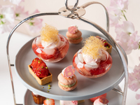 Strawberry and Sakura Afternoon Tea