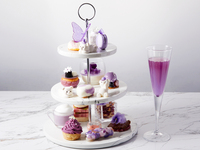 アフタヌーンティー"パープル 2026"テディベア追加オプションプラン★平日割引価格★