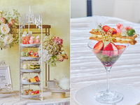 【スペシャリテ付】初夏のいちごと抹茶アフタヌーンティー（平日）