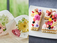 【ミニブーケ＆数字が選べるナンバーケーキ付記念日ランチ！】前菜は横浜野菜のバーニャカウダ・メインは寒鯛やオーストラリア産牛ロース肉が愉しめるお祝いコース全5皿（土日祝）＜2名様専用＞