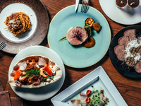 【平日ディナー限定】TASTING COURSE＋プレミアムフリードリンク付き 5/1~