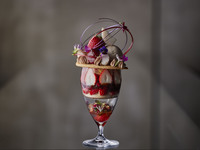 Parfait Bijou® Fraise【¥6,200 (tax not included) with drink】