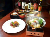 ４月より【土祝限定/飲み放題】和牛・海鮮鍋・オムハヤシなど和洋コース