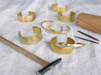 真鍮バングルワークショップ１２時３０分回