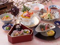 【期間限定】(吸物付き) 春爛漫「桜」コース