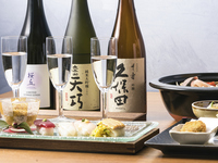 おすすめ日本酒3種飲み比べ付 桜丘アフタヌーンティー【完全予約制/13:00入店】(4/1～)