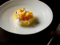 【[May 1-June 30] Dessert Set】 Miyazaki Mango Shortcake