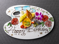 【ティータイム】プレミアムメッセージプレート