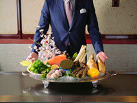 Seasonal and Abalone Course 【Ukai Best Quality Beef Tenderloin】