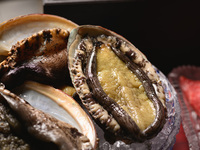 Seasonal and Abalone Course 【Ukai Best Quality Beef Sirloin】