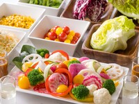 Weekday lunch buffet: 3,000 yen