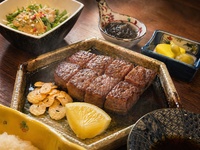 Domestic beef fillet steak set meal
