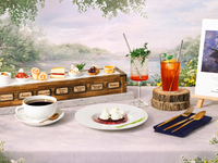 ＜土日祝＞アフタヌーン・エキシビション　チャプター16『舟遊び - 水面のきらめき』 + スパークリングワイン フリーフロー