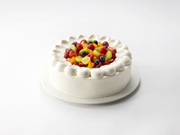 【グランビレッジ会員様】　フルーツデコレーションケーキ　「セゾン ド フリュイ」　（直径23cm）　【当日代金引換用】