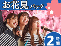 [Ueno Area Only ★ March 16th - April 12th] Cherry Blossom Viewing Package (2 hours)