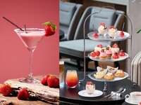 [March Weekdays Only] Get 700 yen off the Strawberry Afternoon Tea Set, which includes one strawberry cocktail, for a limited time only!
