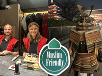 【Muslim Friendly】SHOGUN フルコース+ Asakusa Armor Walk（日本茶・お水、FREE）