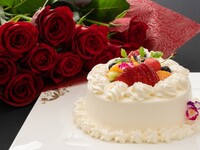 ＜個室＞プロポーズ・アニバーサリープラン（赤い薔薇の花束11本）