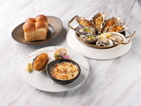 食べログ【平日ランチ】焼・蒸が楽しめる牡蠣コース