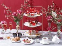 5/8～30/7 開催 【チェリーローズアフタヌーンティー with リンツチョコレート】