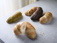 塩パン　レモンティー