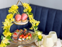 4/6～【推し色乾杯ドリンク&90分フリーフロー付】推し活アフタヌーンデザート［黄色］