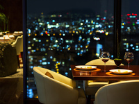 （ 5/18～6/1）【Celebration of 10 Years Plan】＜Anniversary Dinner Plan with pairing＞ Window Side Table / Glass of Champagne & 2 glasses of pairing wine Benefit! + Anniversary Whole Cake+Menu Étoile