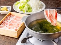 April ★New Specialty★ Shabu-shabu course at our soba restaurant! 6 dishes + 2 hours of all-you-can-drink 6500 yen