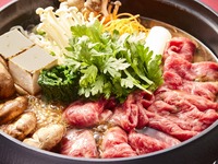 Wagyu beef sukiyaki *Price for one person