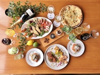 [Early Spring Limited] Sakura Lunch Course: Enjoy cherry blossoms and spring with our Italian lunch featuring a web-based toast.