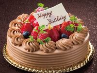 【テイクアウト】チョコ生クリームのデコレーション（4号）※4/1～