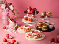 【6種いちごの食べ比べ】ストロベリーアフタヌーンティー