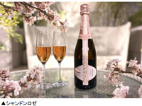 Web予約限定＜アフタヌーンティー＞『STRINGS Spring ROSÉ Night & Afternoon Tea』10周年を祝う「シャンドン ロゼ」のウェルカムドリンクとともに、名古屋で一番贅沢な“春”をシェアしよう！ 大聖堂を臨むカバナガーデンが、一夜限りのフォトジェニック空間へ