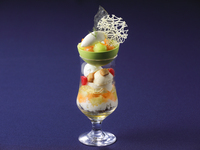 [May] Grindelwald Parfait ~Douce Melon~ (with coffee or tea) - Available for online reservations only.
