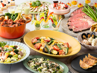 4.5.6月/土日祝ディナービュッフェ「スプリング＆アーリーサマーフェア」（120分制）