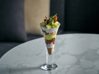 Melon & Matcha Parfait
