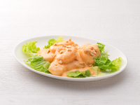 ﾃｲｸｱｳﾄ14.小海老のマヨネーズソース