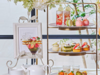 ＜平日＞『スペシャルデザート付き 新緑の抹茶＆ストロベリーアフタヌーンティー』 スイーツでお花見気分！～桜といちごが奏でる心ときめくひとときを～　マリアージュフレール1杯＋その他ドリンクお替り自由