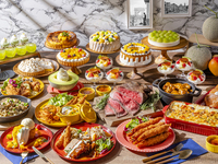 【土日祝ヒルトンブランチ】1部：11:30～13:00までの90分制＜2026年5月7日-6月30日＞ VIVA★洋食ビュッフェ★メロンとマンゴースイーツフェア