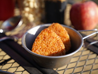 One grilled rice ball