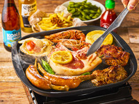 【手ぶらでok！気軽に楽しむ人気ビアガーデン】スタンダードBBQプラン(全9品)＋120分飲み放題付き
